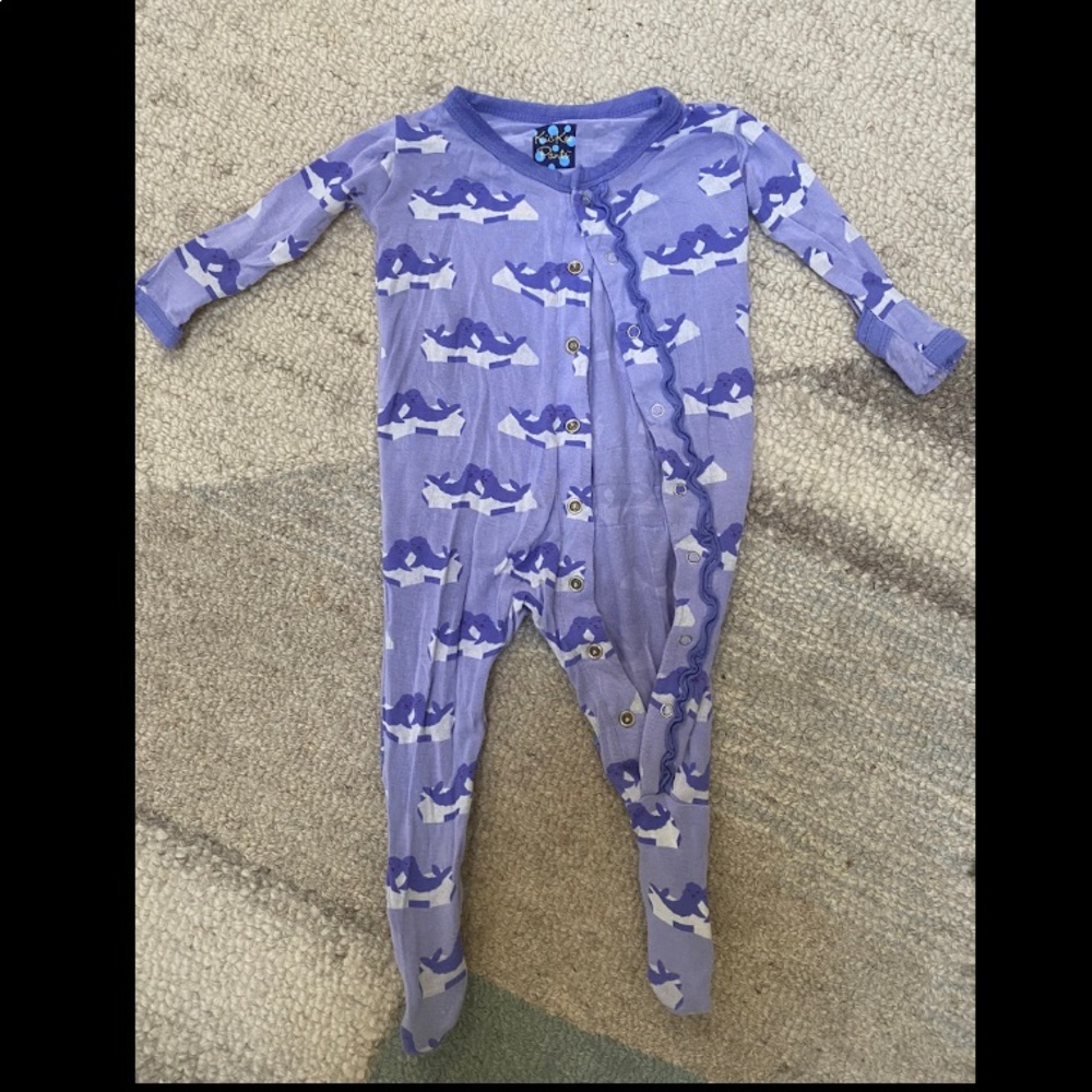 Kickee pants footie pajamas